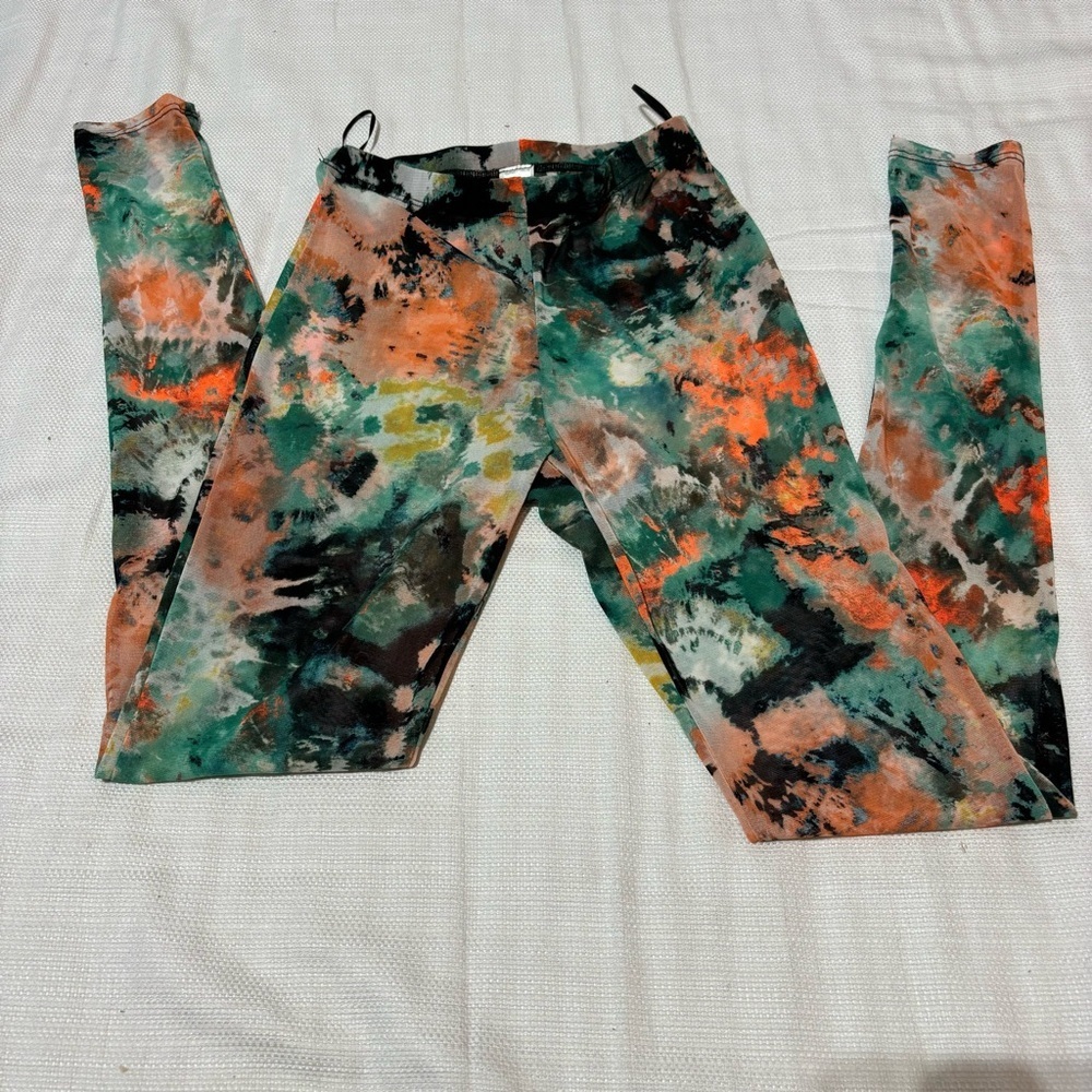 Kimcine Curve Multi Color Swim CoverUp Pants Size S (4-6)